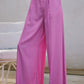 Pink Wide Leg Pant