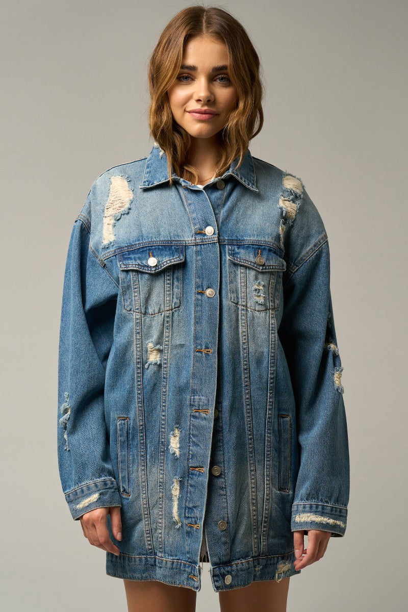 Over-sized Denim Jacket