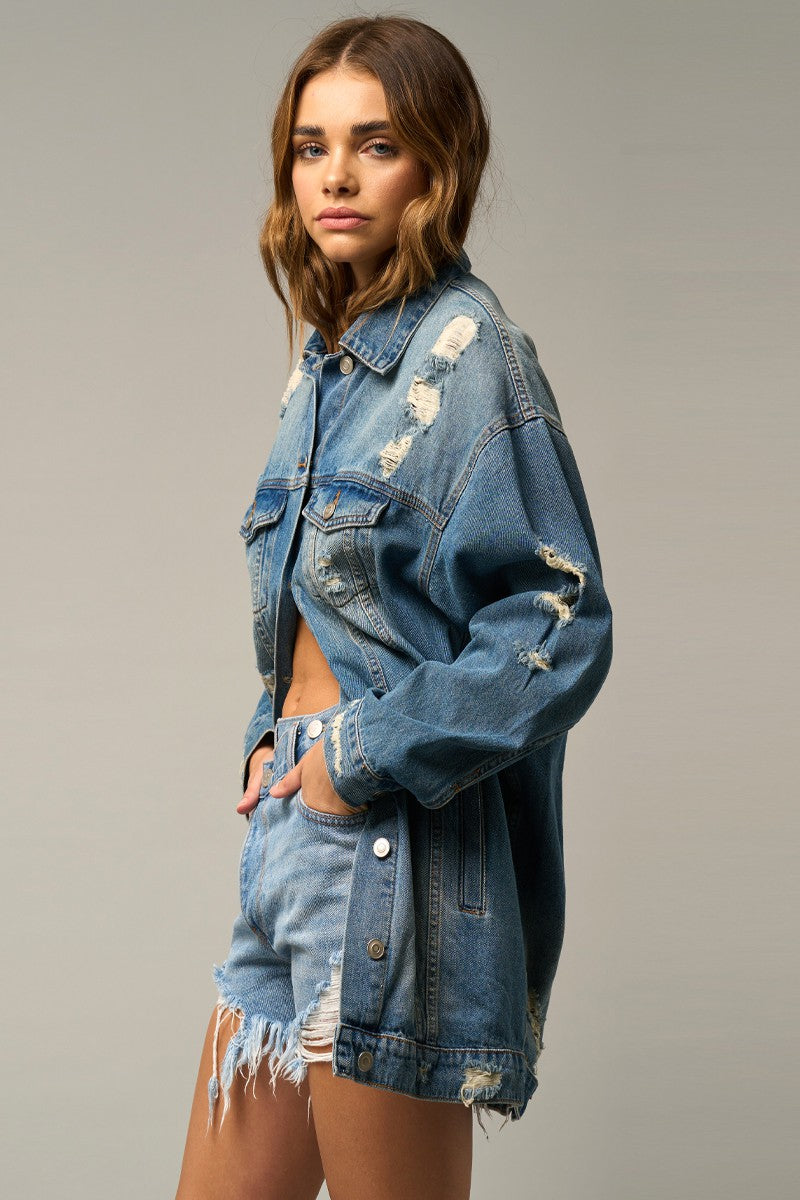 Over-sized Denim Jacket