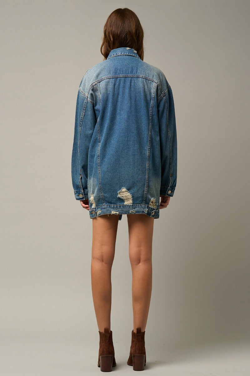 Over-sized Denim Jacket