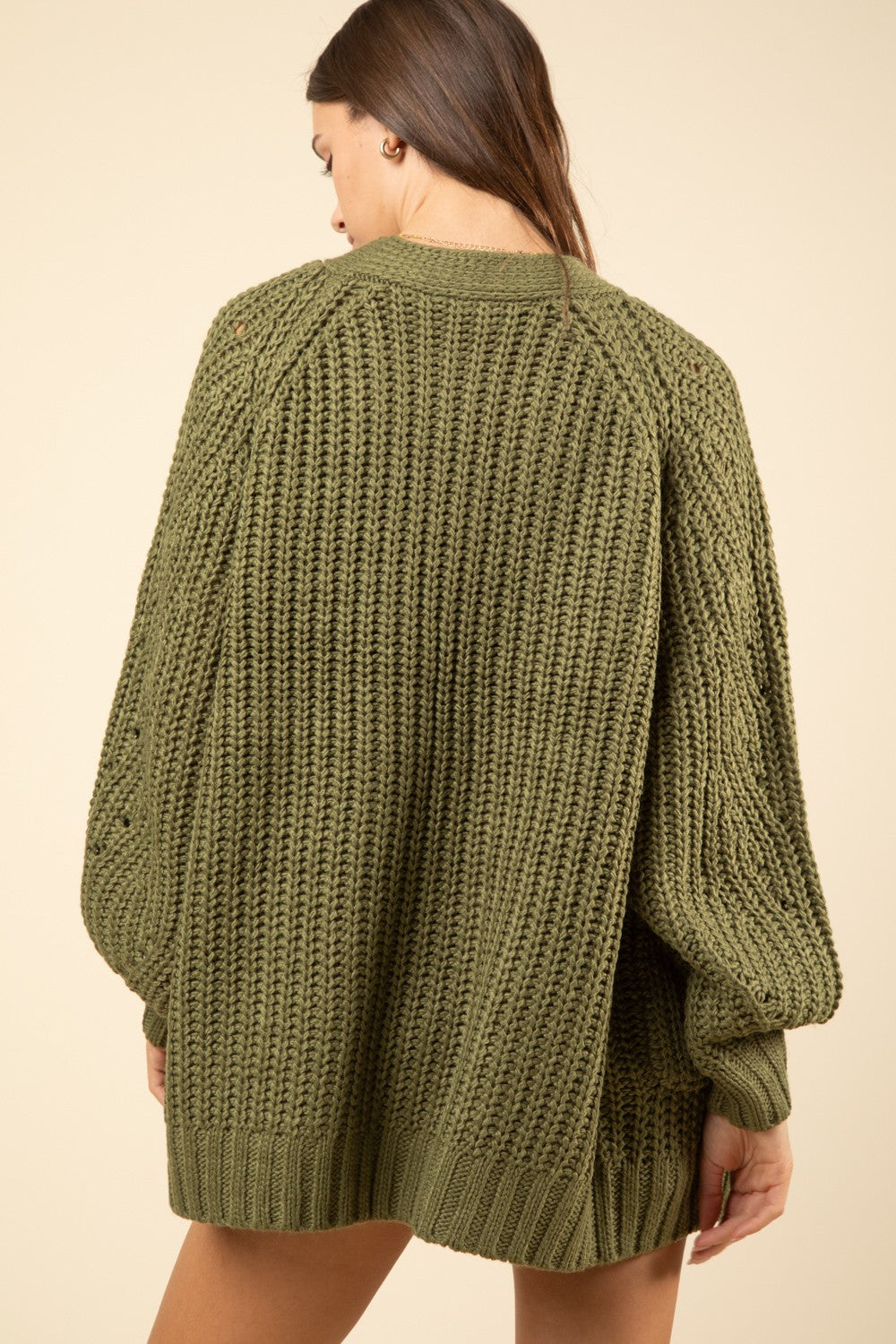 Olive Cardigan