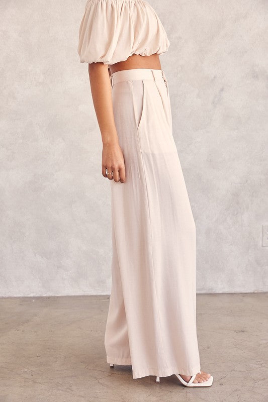 Wide Leg Cloud Pants