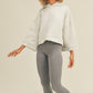 Cropped Terry Hoodie