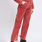 Red Wide Leg Pants