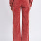 Red Wide Leg Pants